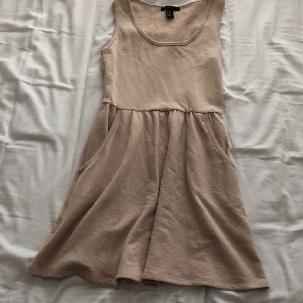 Nude forever 21 dress